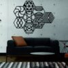 fondo4 Cuadro geométrico – 8 piezas, 110 × 90 cm